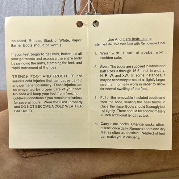 Belleville ICW Cold/Wet GORE-TEX Military Army Tactical Combat Boot Size 15R NWT - Picture 11 of 12